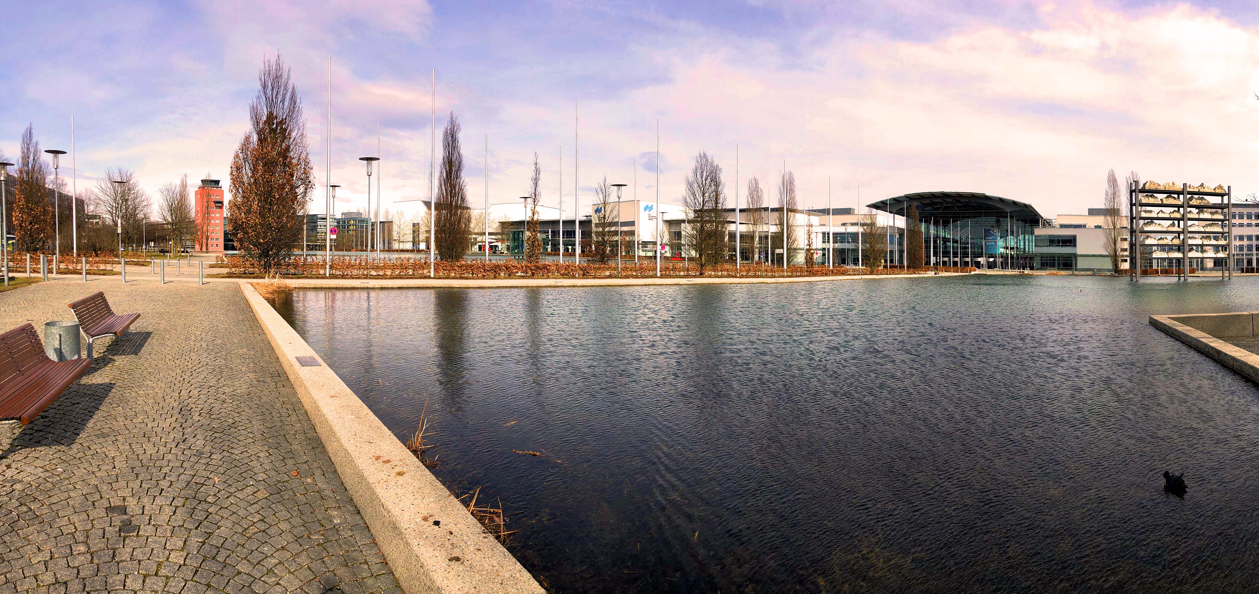 [Translate to French:] Exhibition Center Messe München